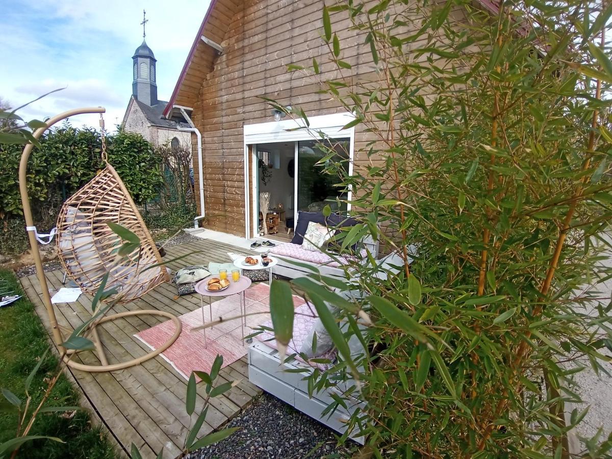 Maison Familiale A La Campagne La Chapelle-du-Bourgay Exterior foto