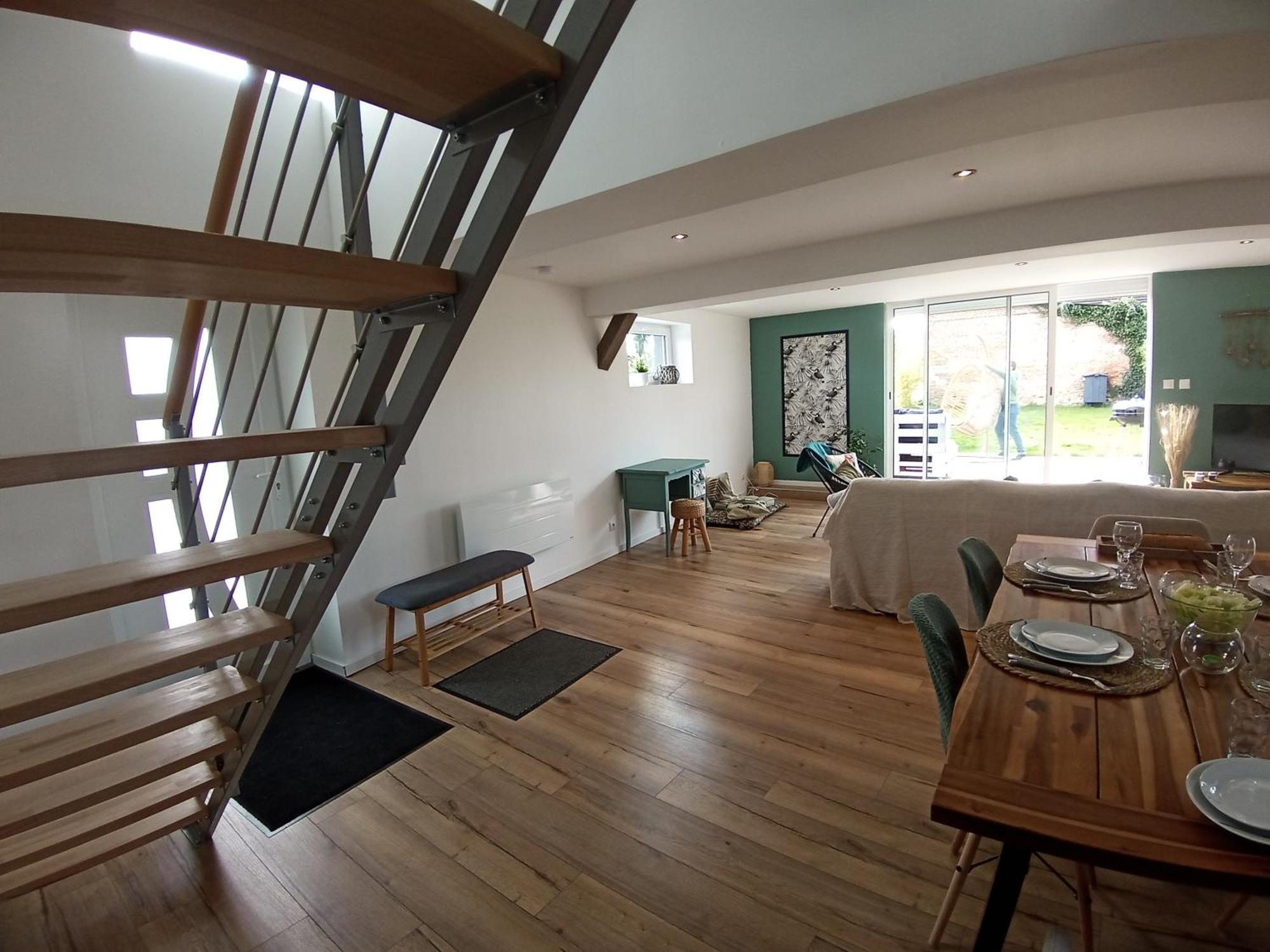 Maison Familiale A La Campagne La Chapelle-du-Bourgay Habitación foto